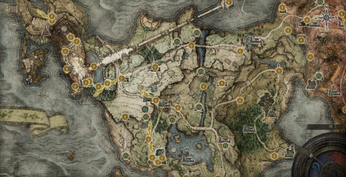 艾尔登法环动态地图怎么打开1