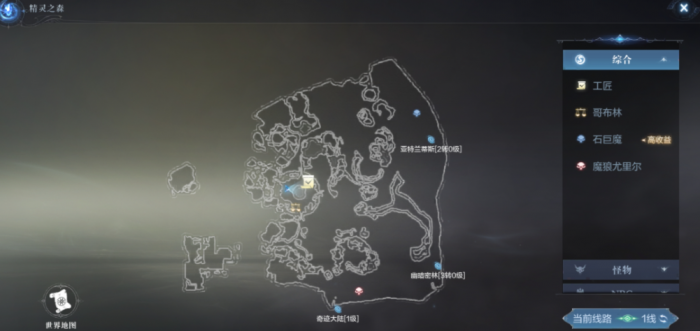 全民奇迹2魔法师协会分布在哪1