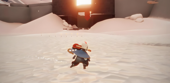 光遇霞谷冰洞怎么进去2