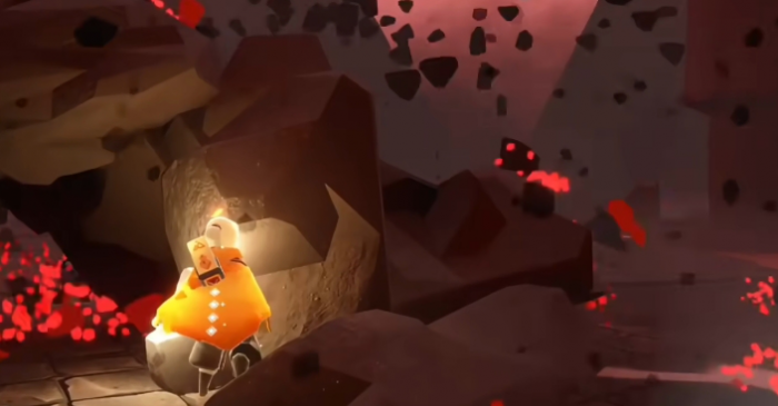 光遇暴风眼通关怎么献祭1