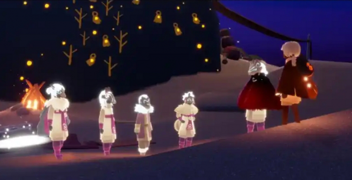 光遇怎么帮祖先追回天际1