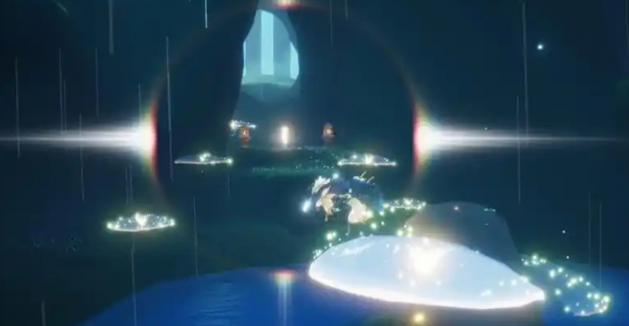 光遇萌新在雨林怎么找霞谷1