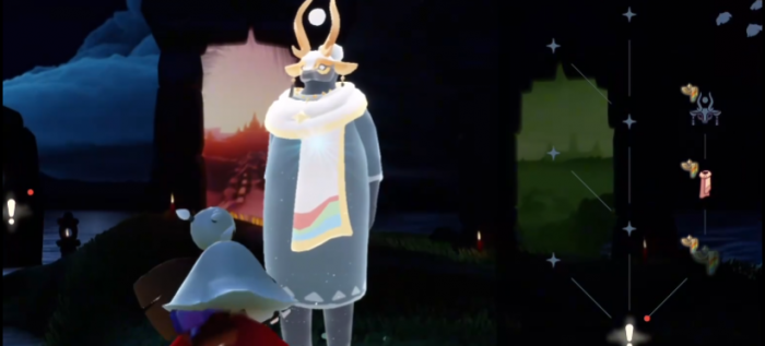 光遇圣诞节斗篷怎么换2