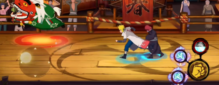 火影忍者夺宝萌狮怎么打2