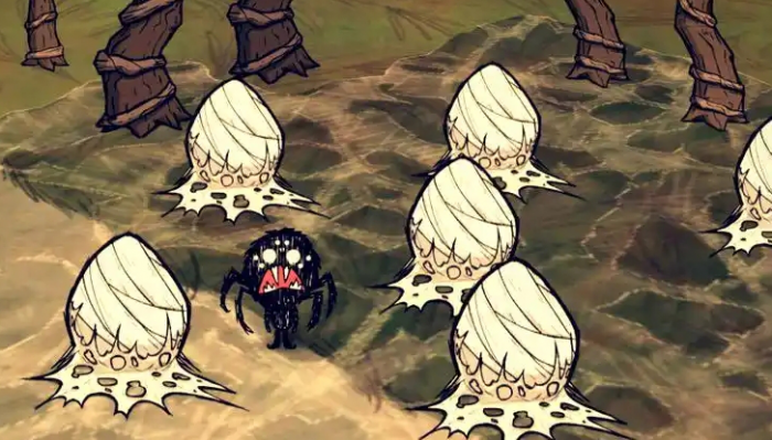 饥荒如何给蜘蛛巢升级1