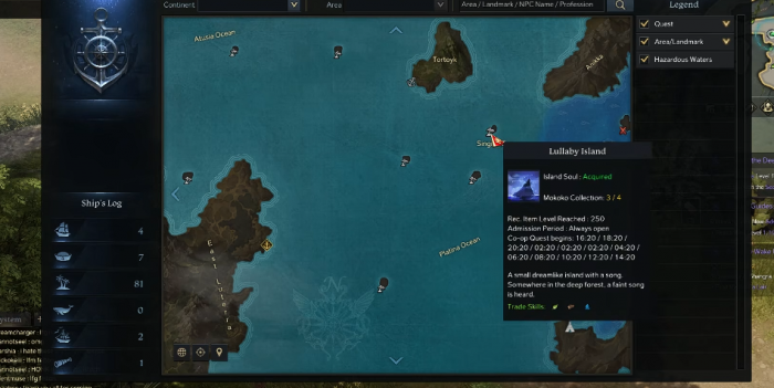 失落的方舟植物采集去哪个岛_失落的方舟任务