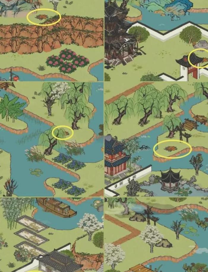 江南百景图手帕碎片怎么用2