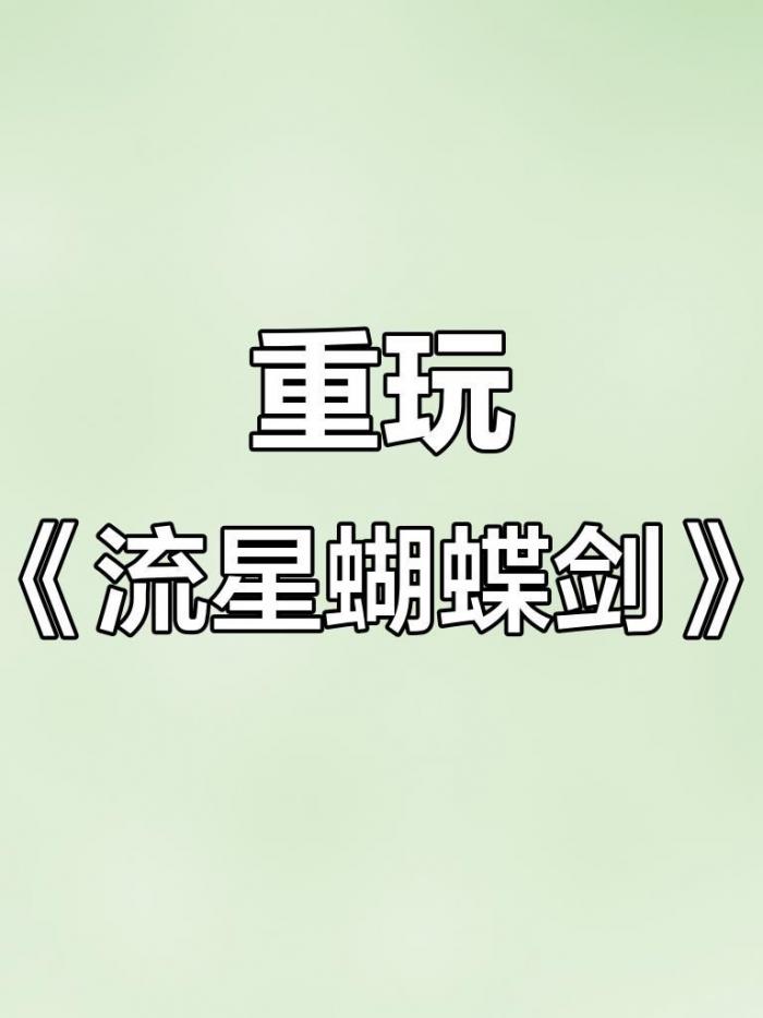 流星蝴蝶剑一共就20个人物吗2
