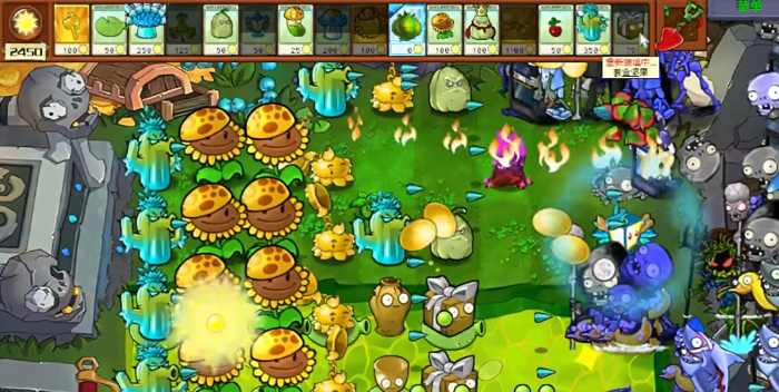 植物大战僵尸杂交版黄金锤子第三关怎么过2