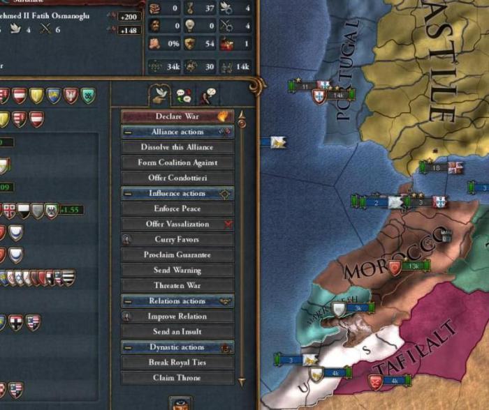 欧陆风云4如何吞并国家1