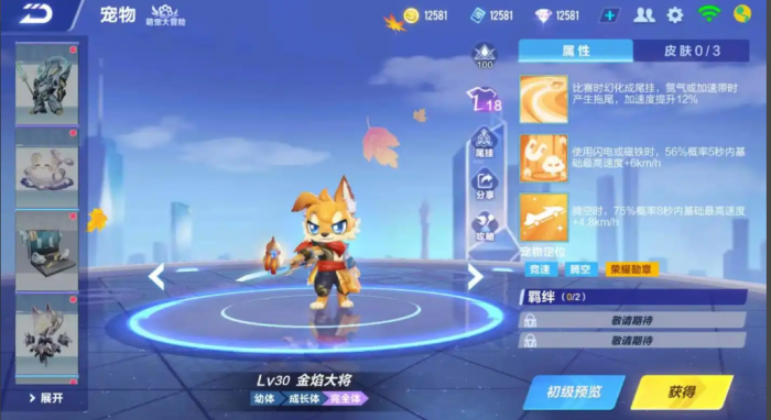 qq飞车手游哪个道具宠物最好用1