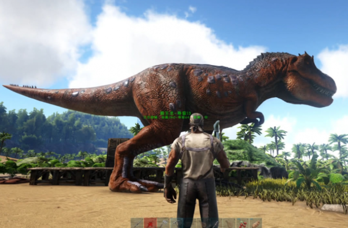 方舟生存进化怎么驯服霸王龙2