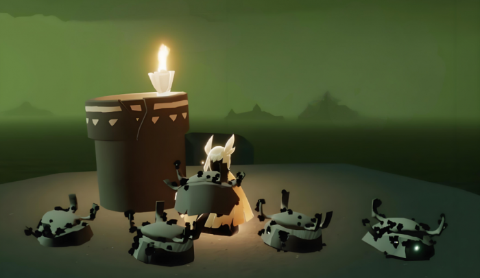 光遇里面如何掀翻螃蟹2