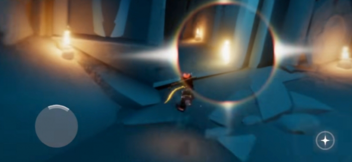 光遇暴风眼小金人走廊怎么飞2