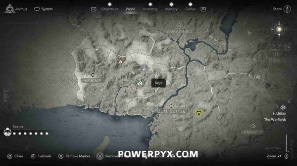 刺客信条影钥匙位置大全5