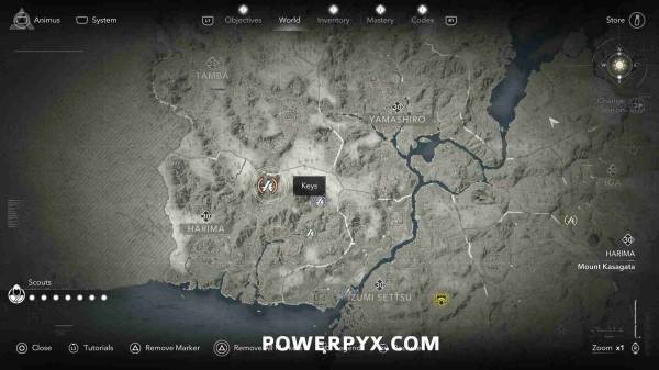 刺客信条影钥匙位置大全9