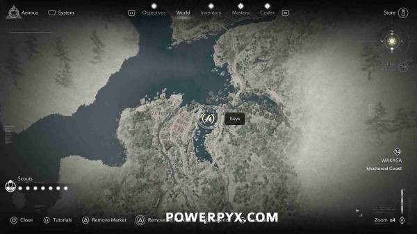 刺客信条影钥匙位置大全76