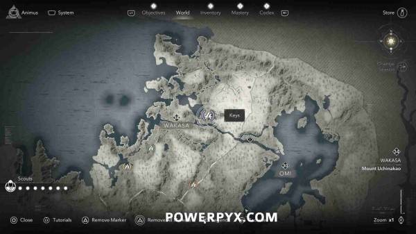 刺客信条影钥匙位置大全81