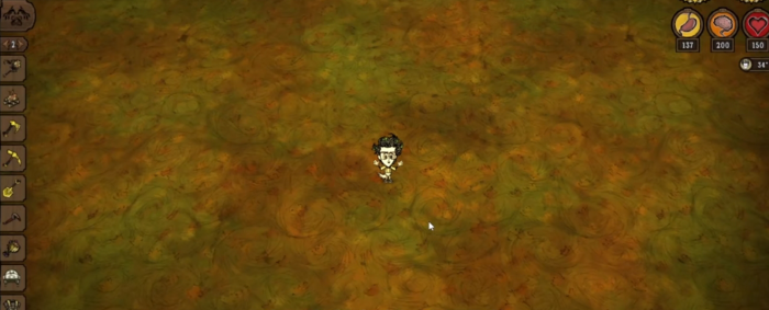 饥荒怎么在月台建家1