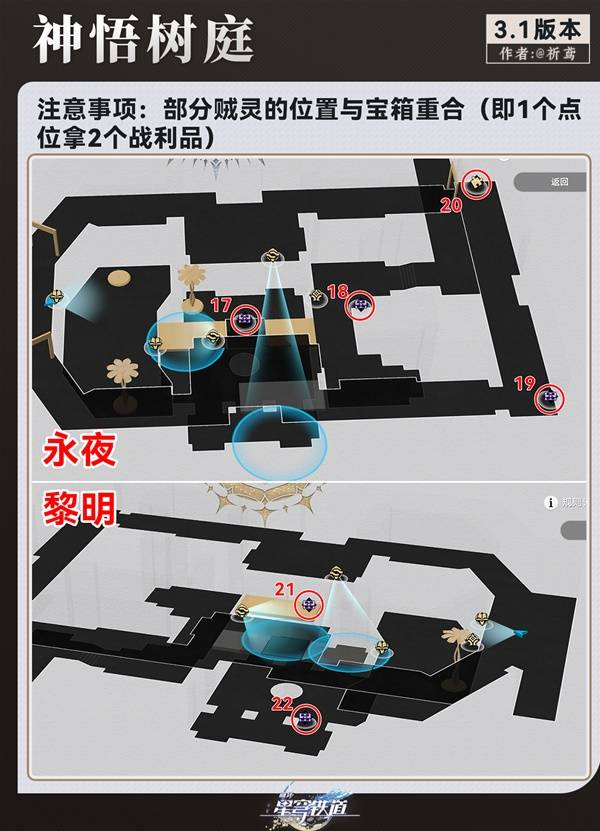 崩坏星穹铁道永夜呓语密林神悟树庭宝箱收集攻略4