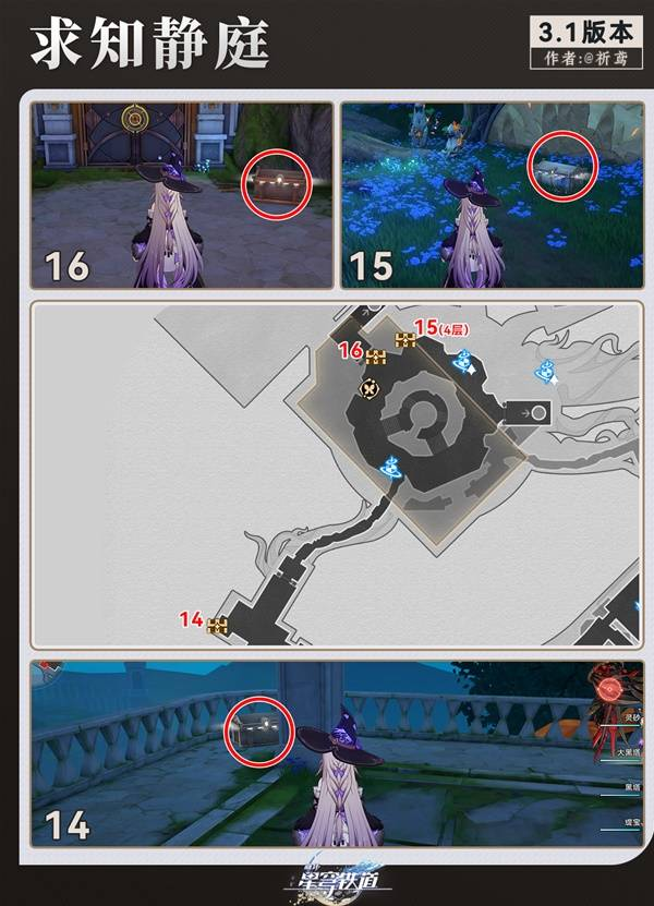 崩坏星穹铁道永夜呓语密林神悟树庭宝箱收集攻略9