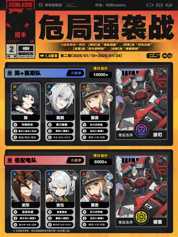 绝区零危局强袭战第二期怎么过5