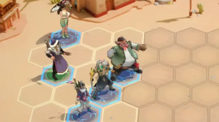 武道风云控制切后流阵容攻略1