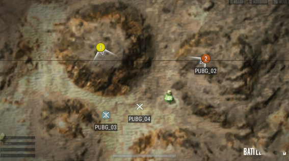 绝地求生蓝色芯片位置在哪里查看1