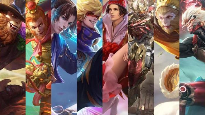 王者荣耀一共有多少男英雄1