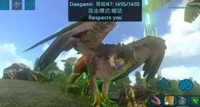 方舟生存进化狮鹫在哪个地图1