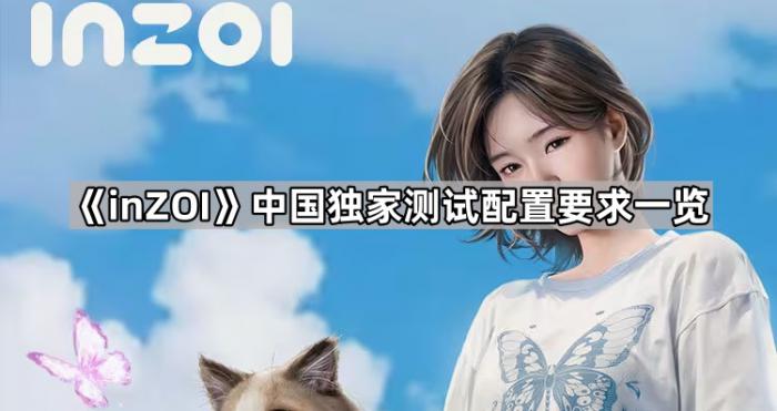 inZOI中国独家测试配置要求一览