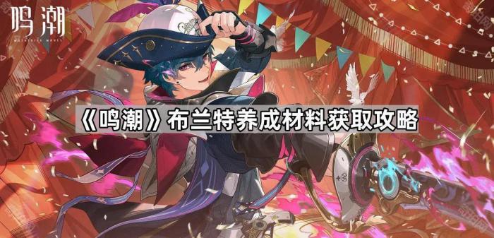 鸣潮布兰特养成材料获取攻略_鸣潮布兰特官方立绘