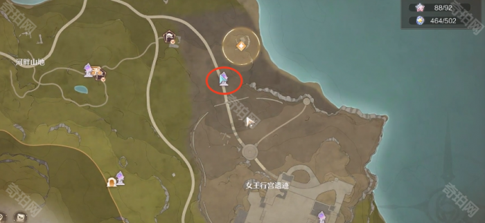 《无限暖暖》1.3版本满月照片拍摄位置分享2