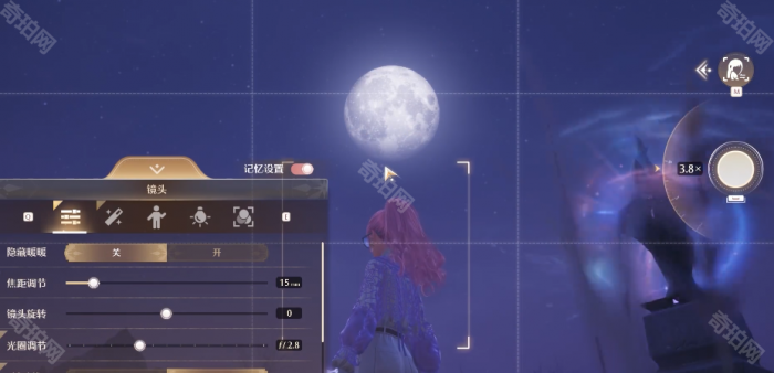 《无限暖暖》1.3版本满月照片拍摄位置分享6