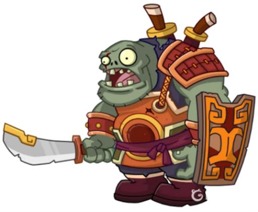 植物大战僵尸2持刀大侠怎么打?1