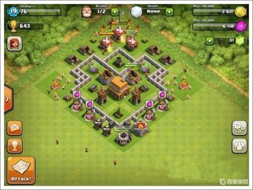 部落冲突夜世界4本如何配兵?2