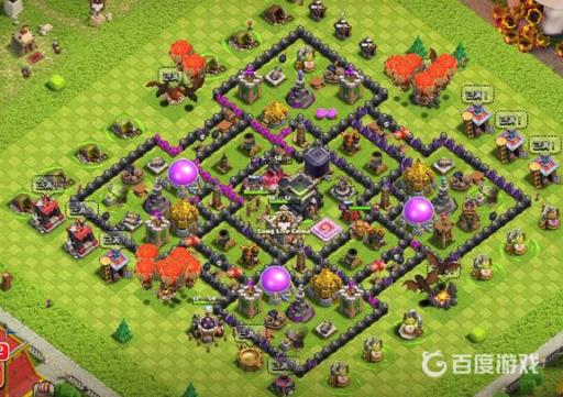 部落冲突怎么摆放阵型最厉害?2