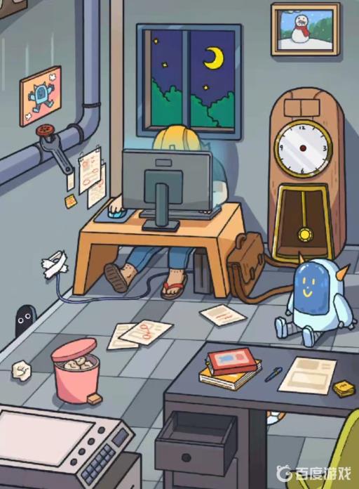 脑洞大侦探工人玩电脑怎么过?3