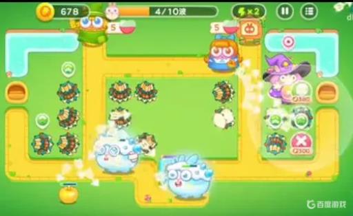 保卫萝卜4巫婆兔怎么打?4