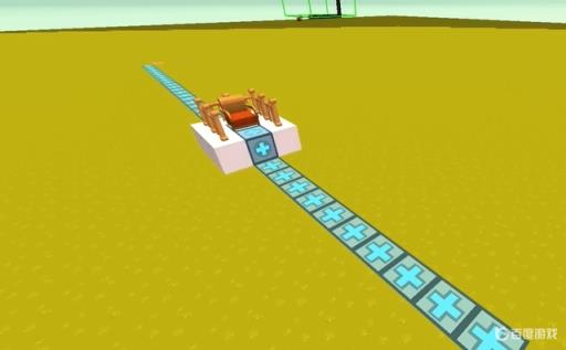 迷你世界怎么制作空中观光车?3