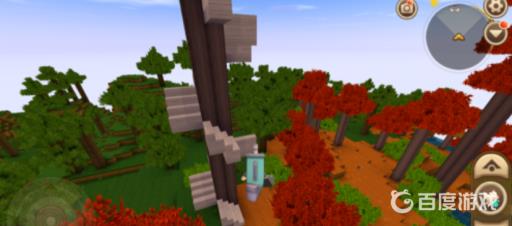 迷你世界旋转楼梯怎么做?5