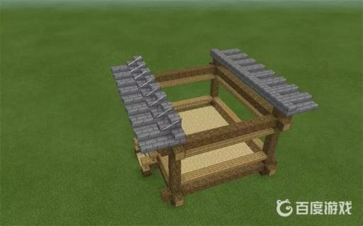 迷你世界古风屋檐怎么做?5