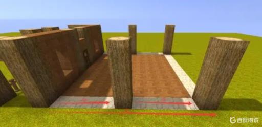迷你世界木头小别墅的格子是几乘几?2