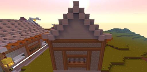 迷你世界珊瑚宫屋顶怎么做?9