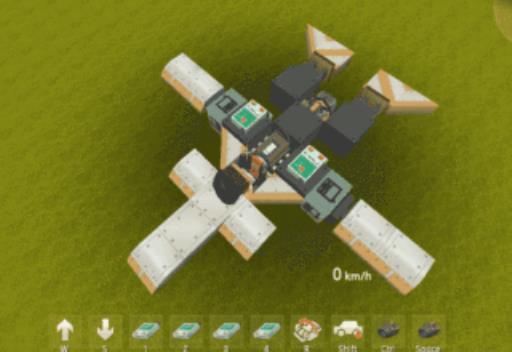 迷你世界里的飞机怎么做?14