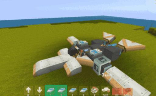 迷你世界里的飞机怎么做?16