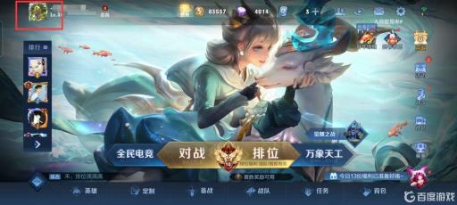 王者荣耀王者怎么显示地区第几名?2