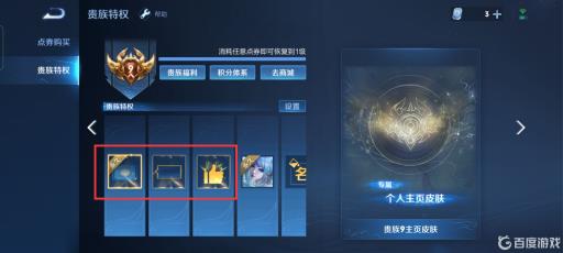 王者的贵族有什么用?12