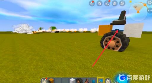 迷你世界火箭炮车怎么造?5