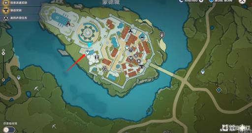 原神蒙德城传送点怎么爬上去?2